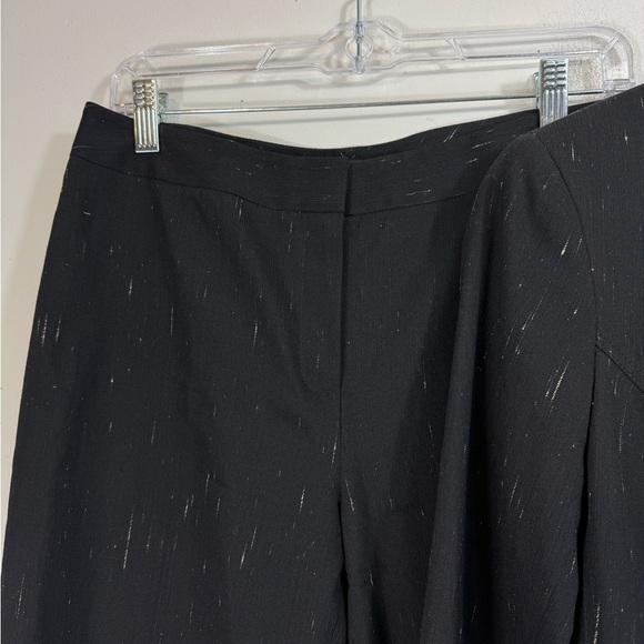 Lafayette 148 Size 4 Wool Silk Pant Suit Black White Career Jacket 2 Piece - Picture 5 of 12